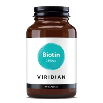 Viridian Biotin 2 500 µg 90 kapslí
