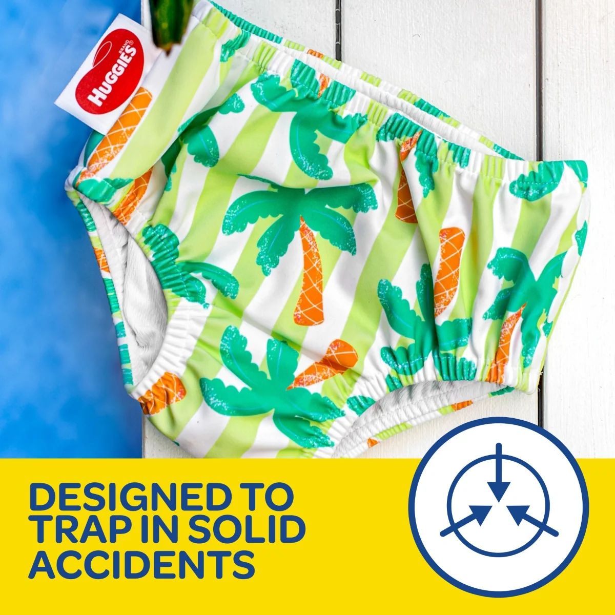 Huggies Little swimmers Nappy 3–4 pratelné koupací plavky 11–13 kg