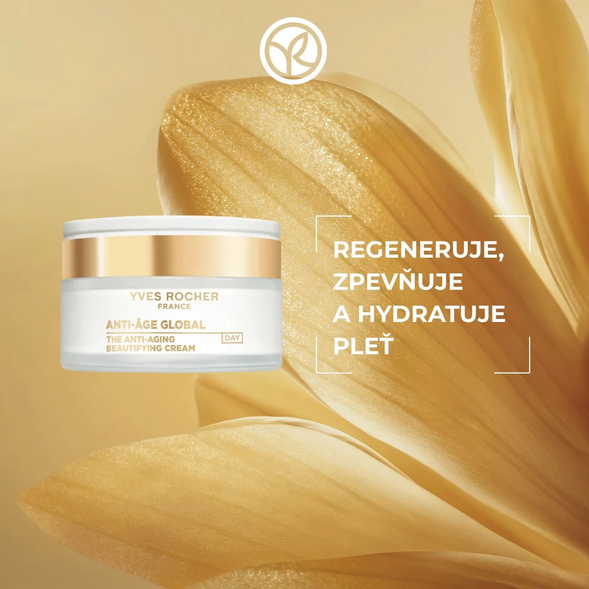 Yves Rocher Denní revitalizační krém proti vráskám anti-age 50 ml