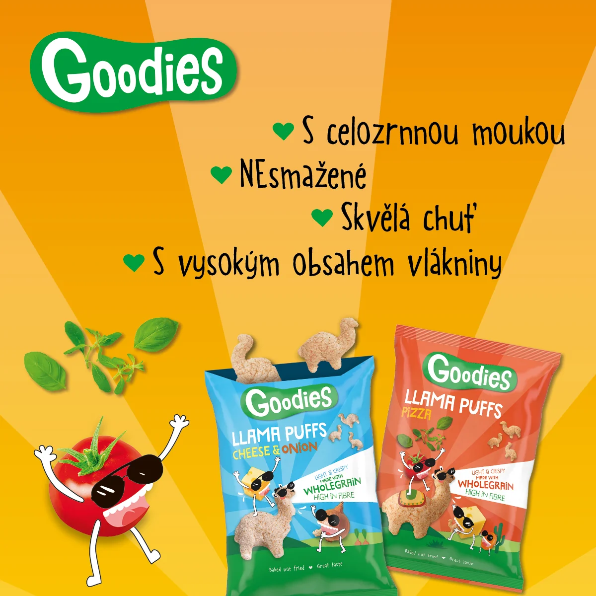Goodies Lama křupky Pizza 30 g