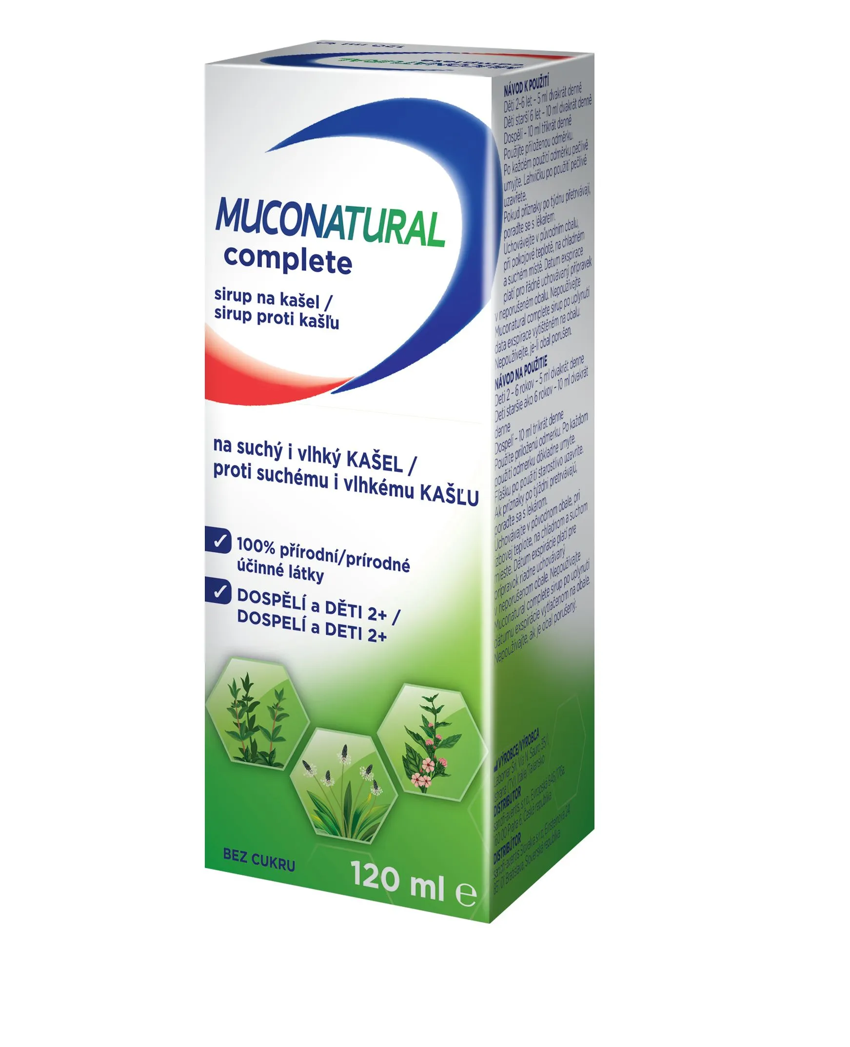 Muconatural complete sirup 120 ml