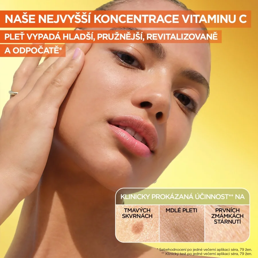 Garnier Skin Naturals Rozjasňující noční sérum s vitaminem C 30 ml