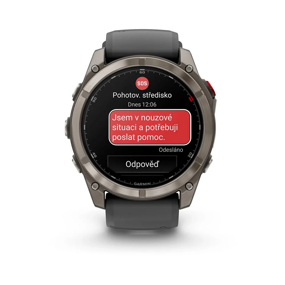 Garmin Fenix 8 Pro 51 mm AMOLED chytré hodinky Sapphire Titanium