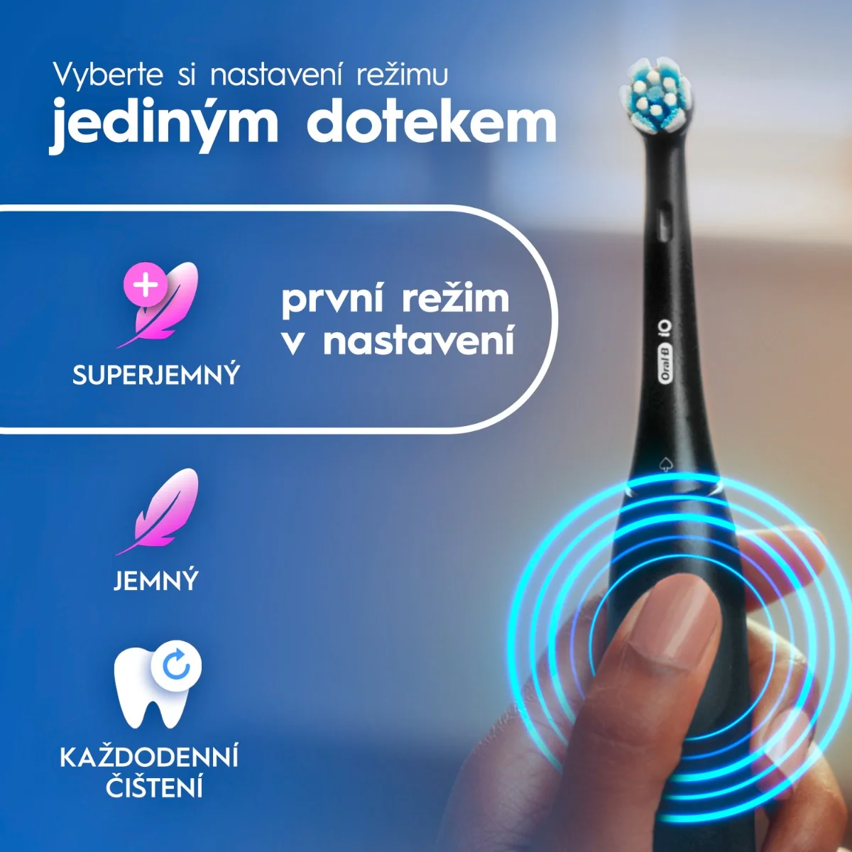 Oral-B iO 2 elektrický zubní kartáček černý