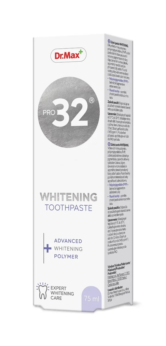 Dr. Max PRO32 Whitening zubní pasta 75 ml