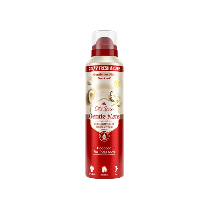 Old Spice Gentle Man's Kokos + Vanilka deodorant ve spreji 140 ml
