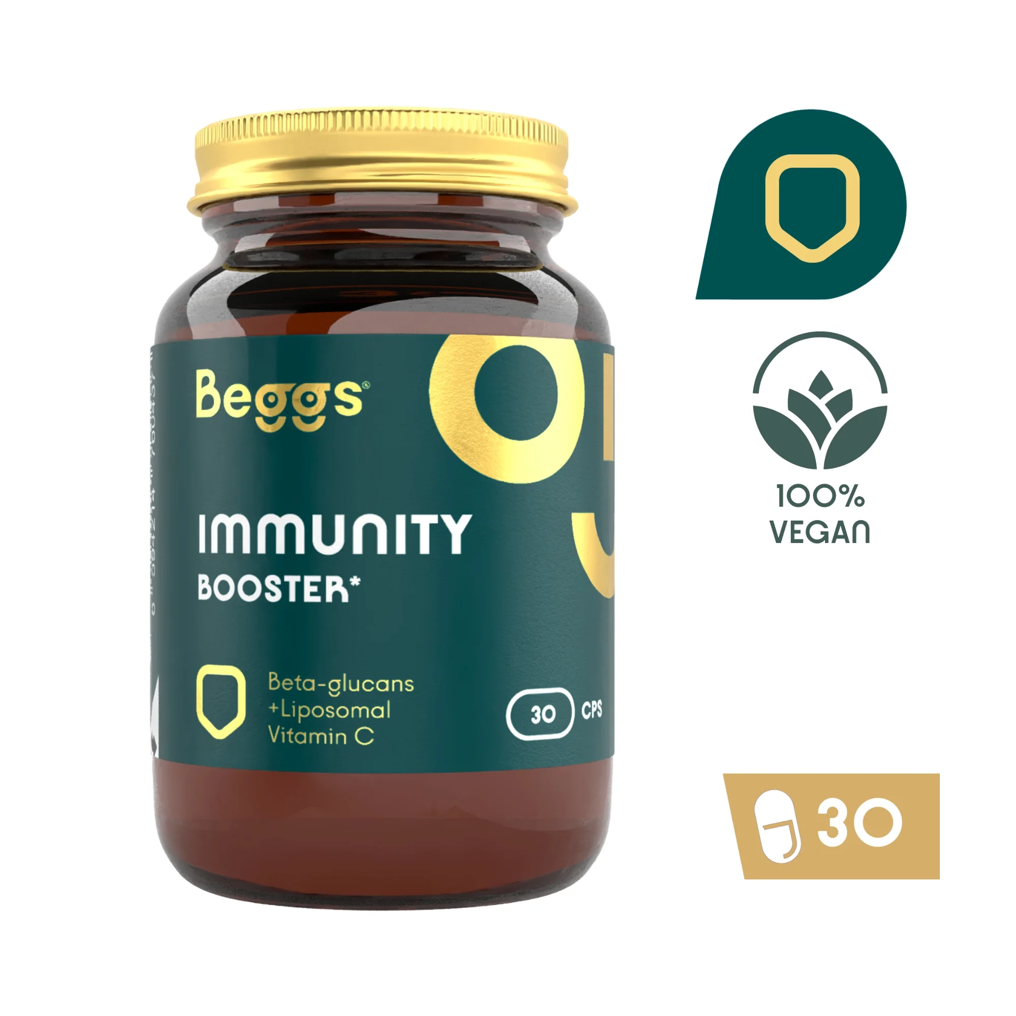 Beggs Immunity Booster 30 kapslí