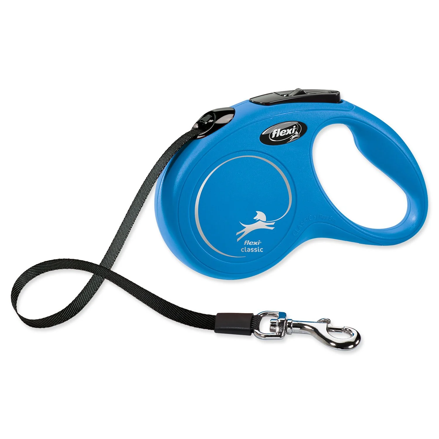 Flexi Vodítko Classic New páska S modré 5m