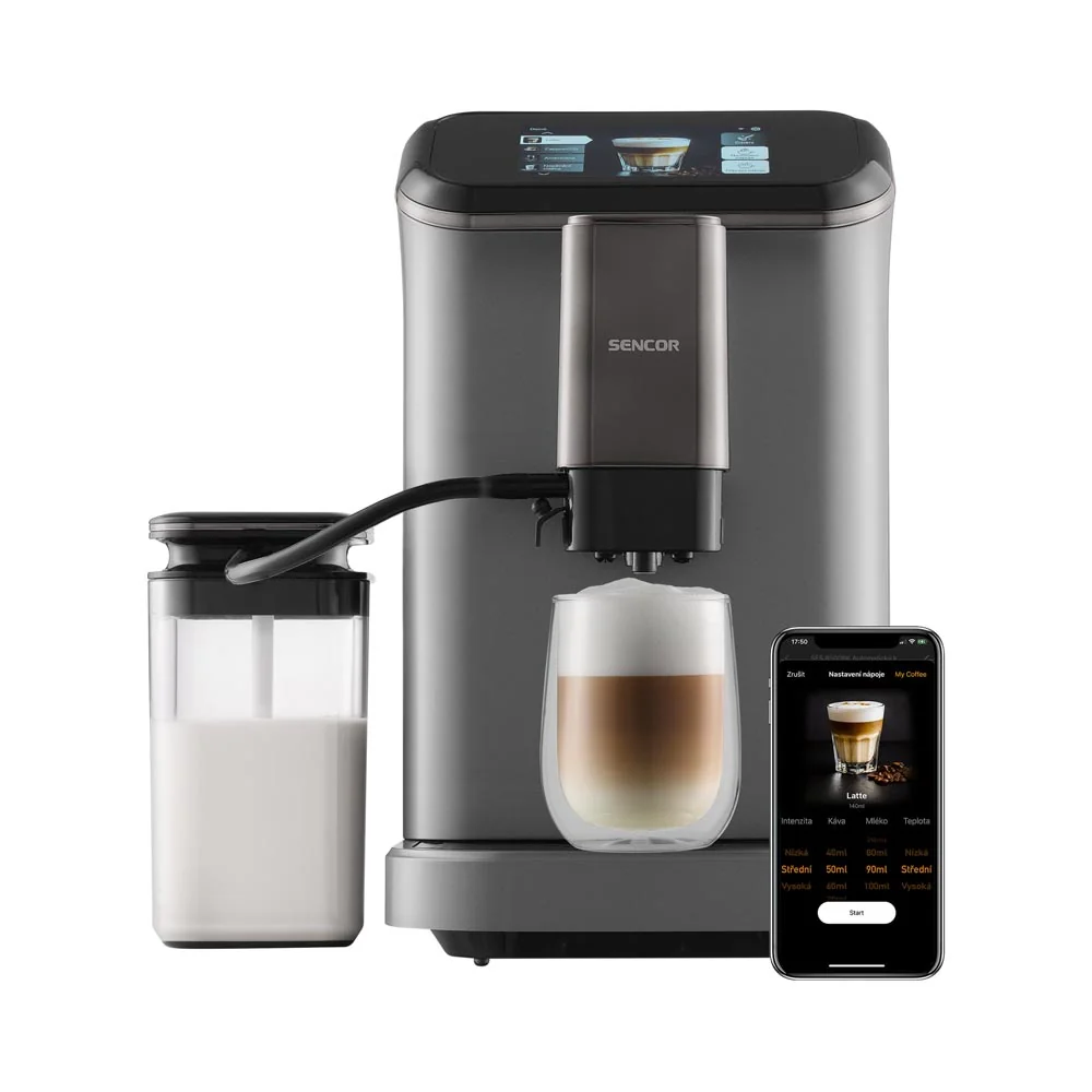 SENCOR SES 8500BK automatické Espresso