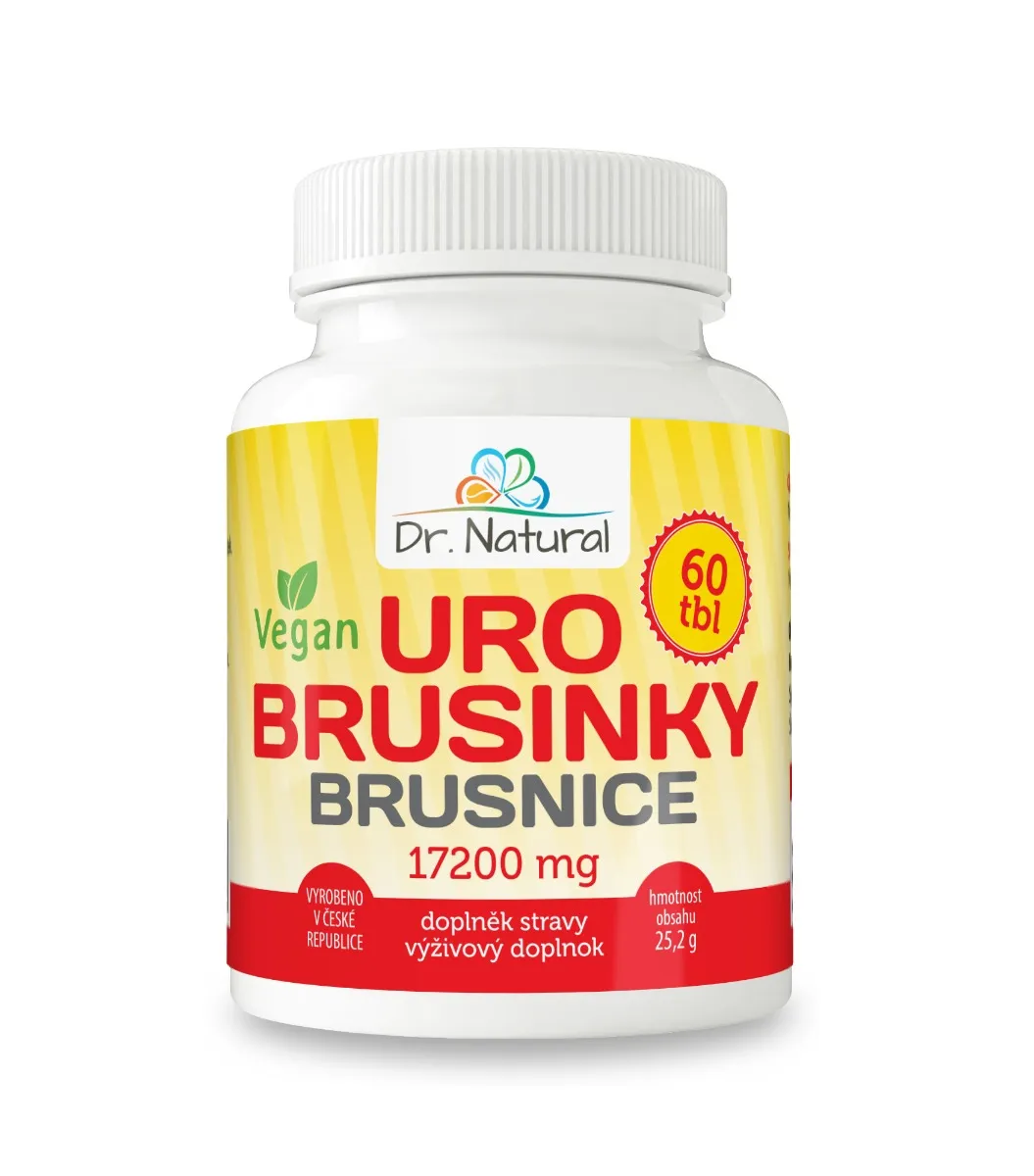 Dr. Natural URO Brusinky 17 200 mg 60 tablet