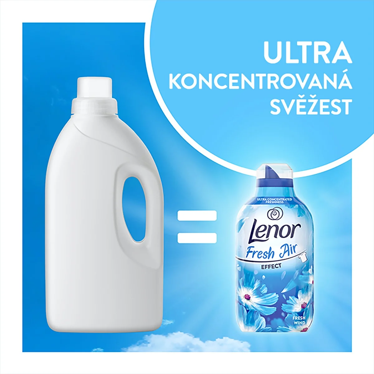 Lenor Fresh Air Aviváž Fresh Wind 980 ml 70 praní