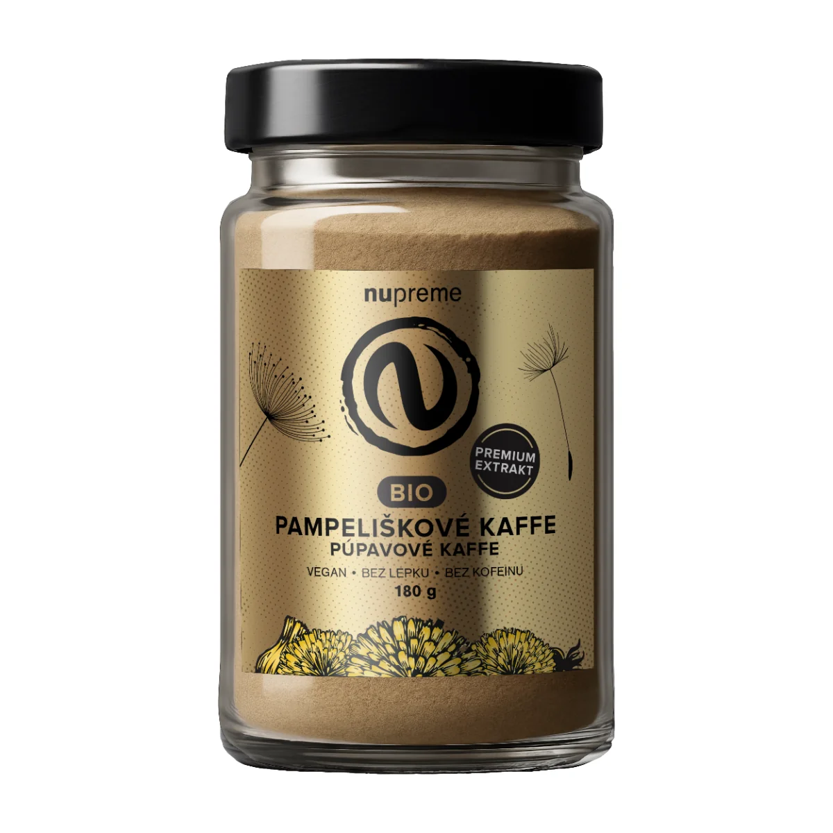 Nupreme BIO Pampeliškové kaffe 180 g