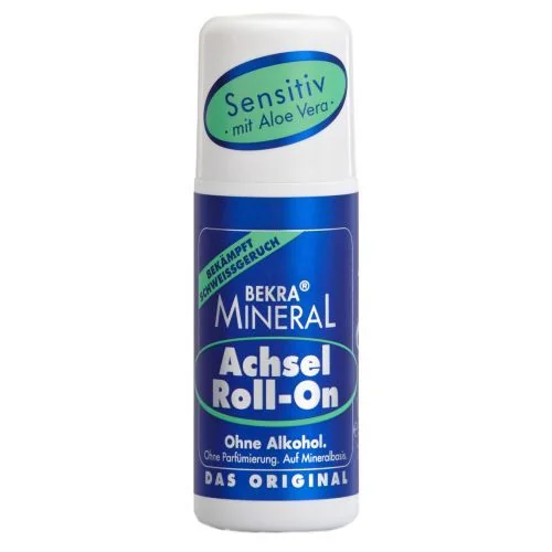 BEKRA Minerální přírodní deodorant s Aloe Vera roll-on 50 ml