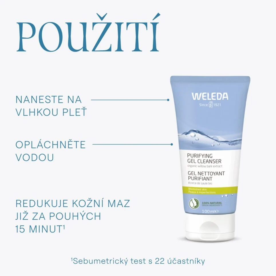 Weleda Čisticí gel proti nedokonalostem 100 ml