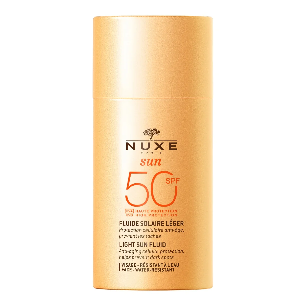 Nuxe Sun Jemný opalovací fluid na tvář SPF50 50 ml