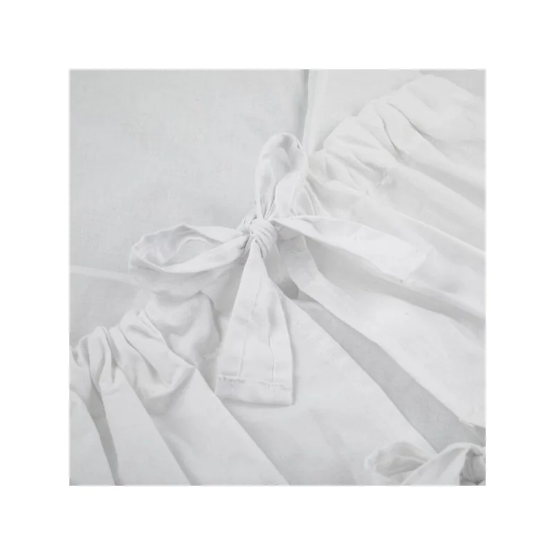 Petite&Mars Zavinovačka šněrovací Nurse s pevnou kokosovou vložkou White 75x75 cm