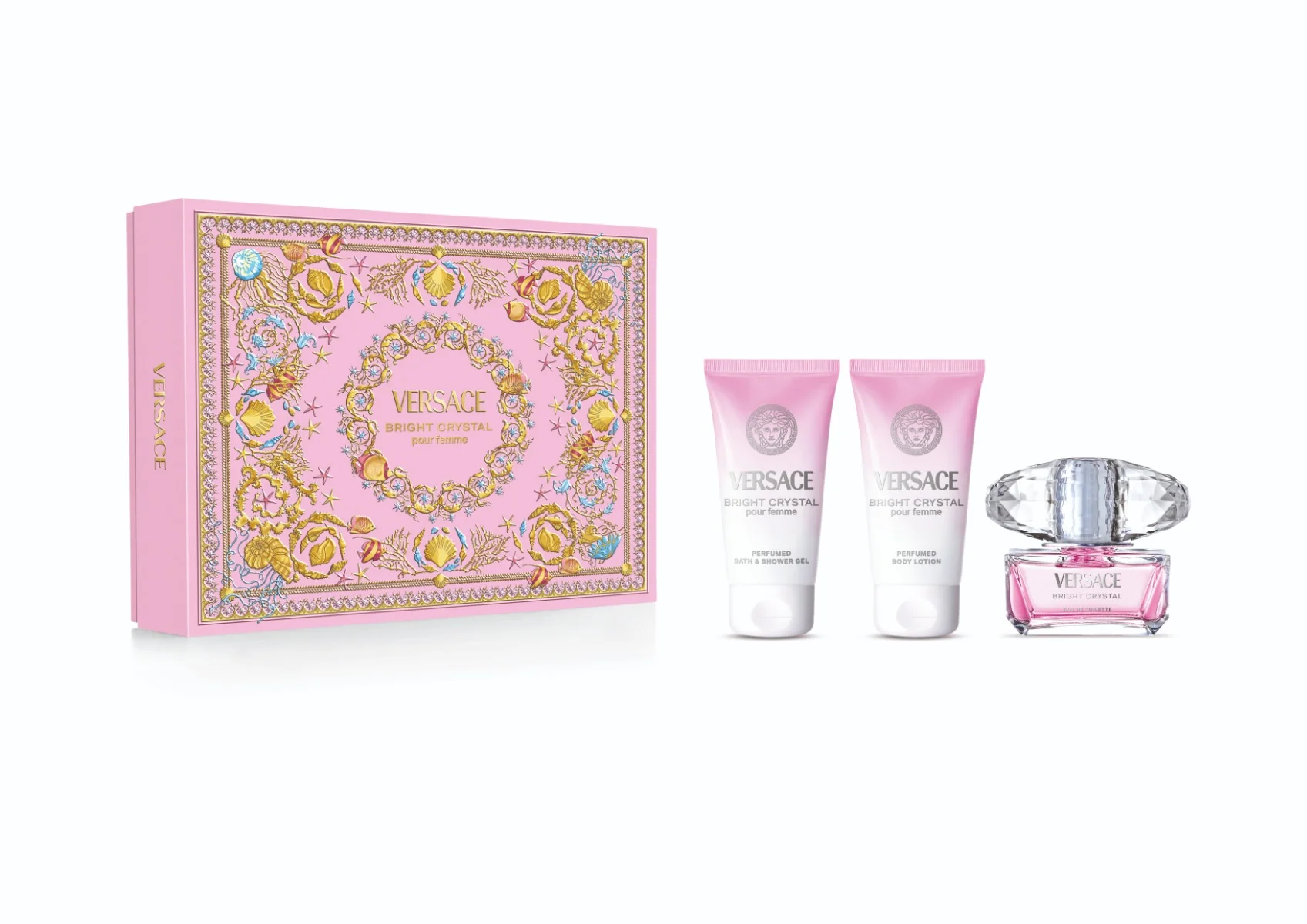 Versace Bright Crystal dárkový set pro ženy 3x50 ml