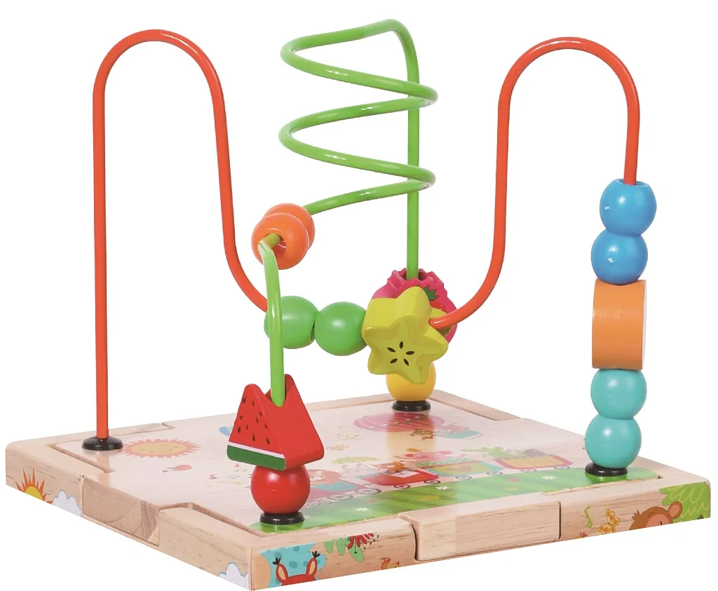 2Kids Toys Motorická kostka s labyrintem Veselá zvířátka – 2Kids Toys, 3+