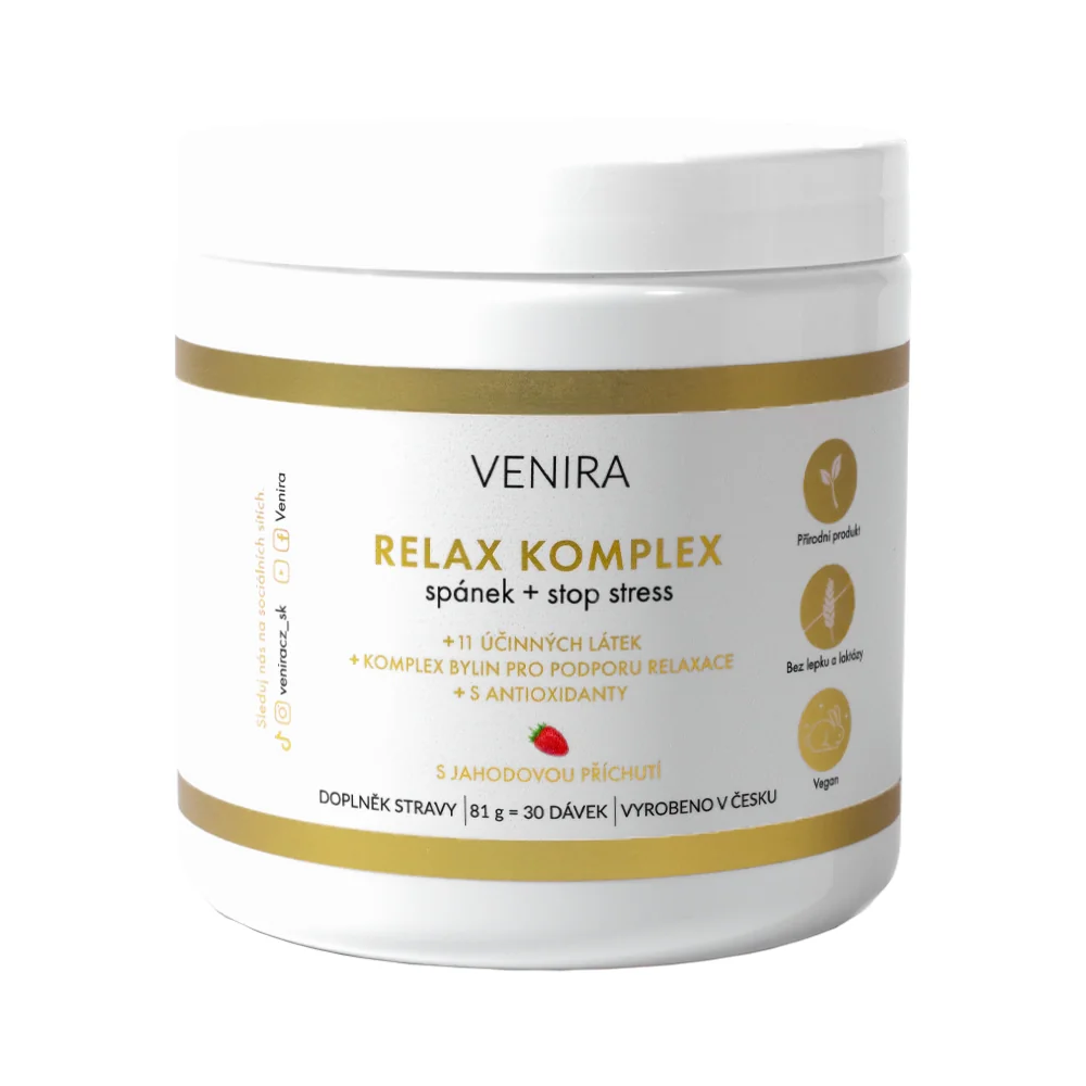 Venira Relax komplex spánek + stop stress 81 g