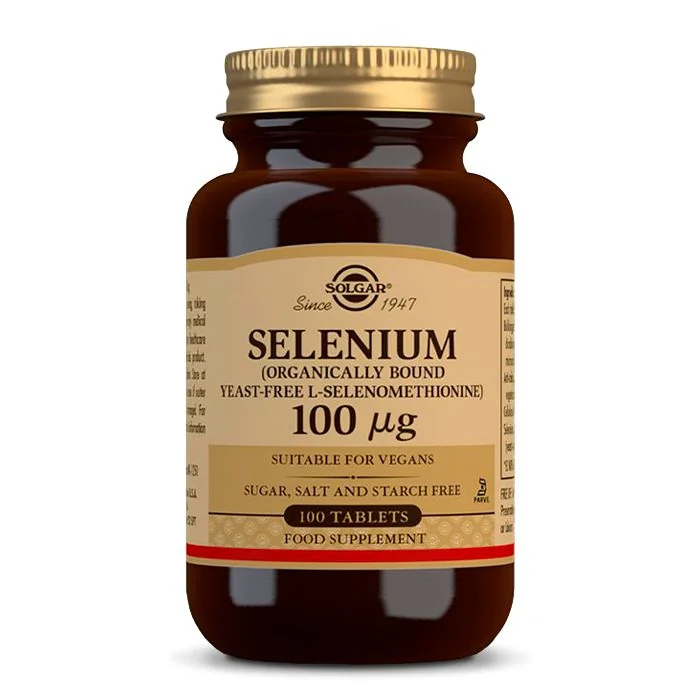 Solgar Selen 100 mcg 100 tablet