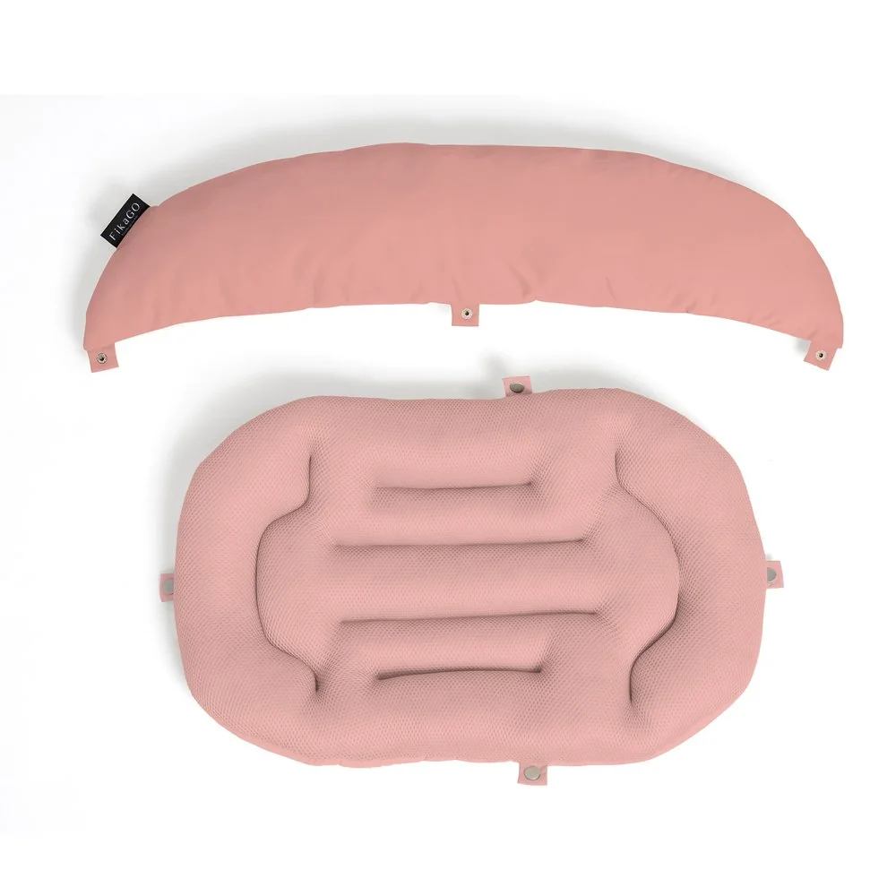 Fikago Měkká podložka s polštářkem Mushroom Pink L