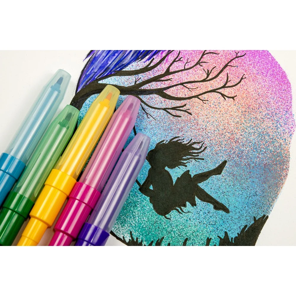 CENTROPEN Foukací fixy AIR PENS COLOURING SET 1500/9