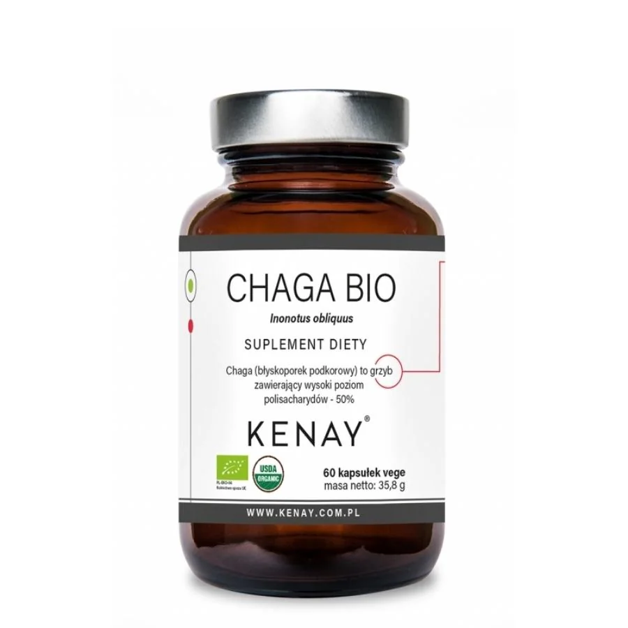 Kenay Chaga BIO Inonotus obliquus 60 kapslí