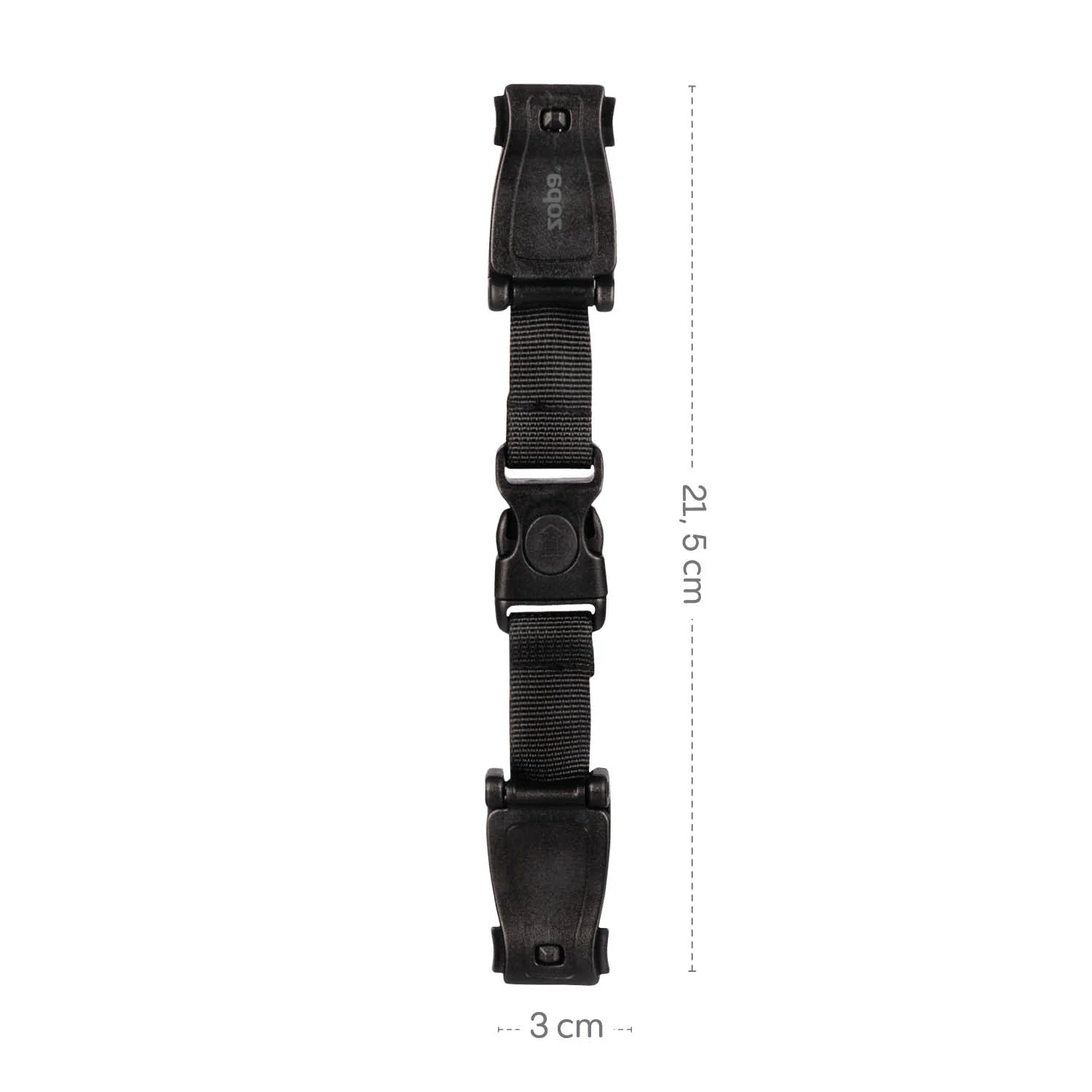 Zopa Zámek bezpečnostních pásů pro autosedačky DELUXE, Black