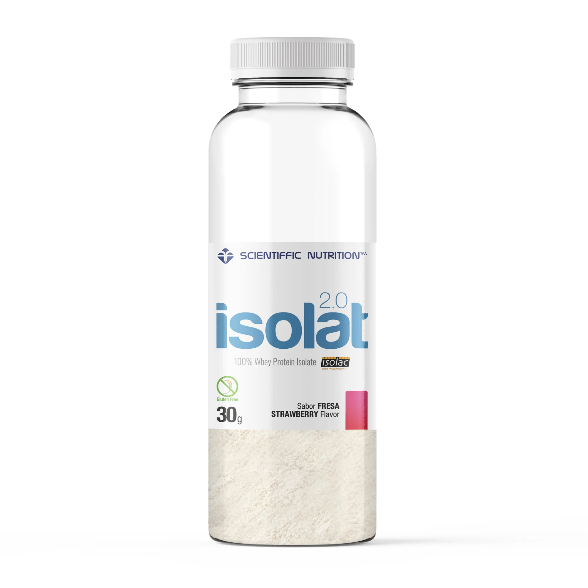 Scientiffic Nutrition Jednodávkový Whey Protein Isolac 2.0 shake 30 g (jahoda)