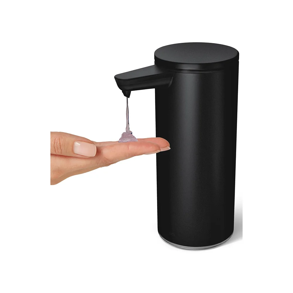 Simplehuman Bezdotykový dávkovač mýdla dobíjecí 266 ml matná černá ocel