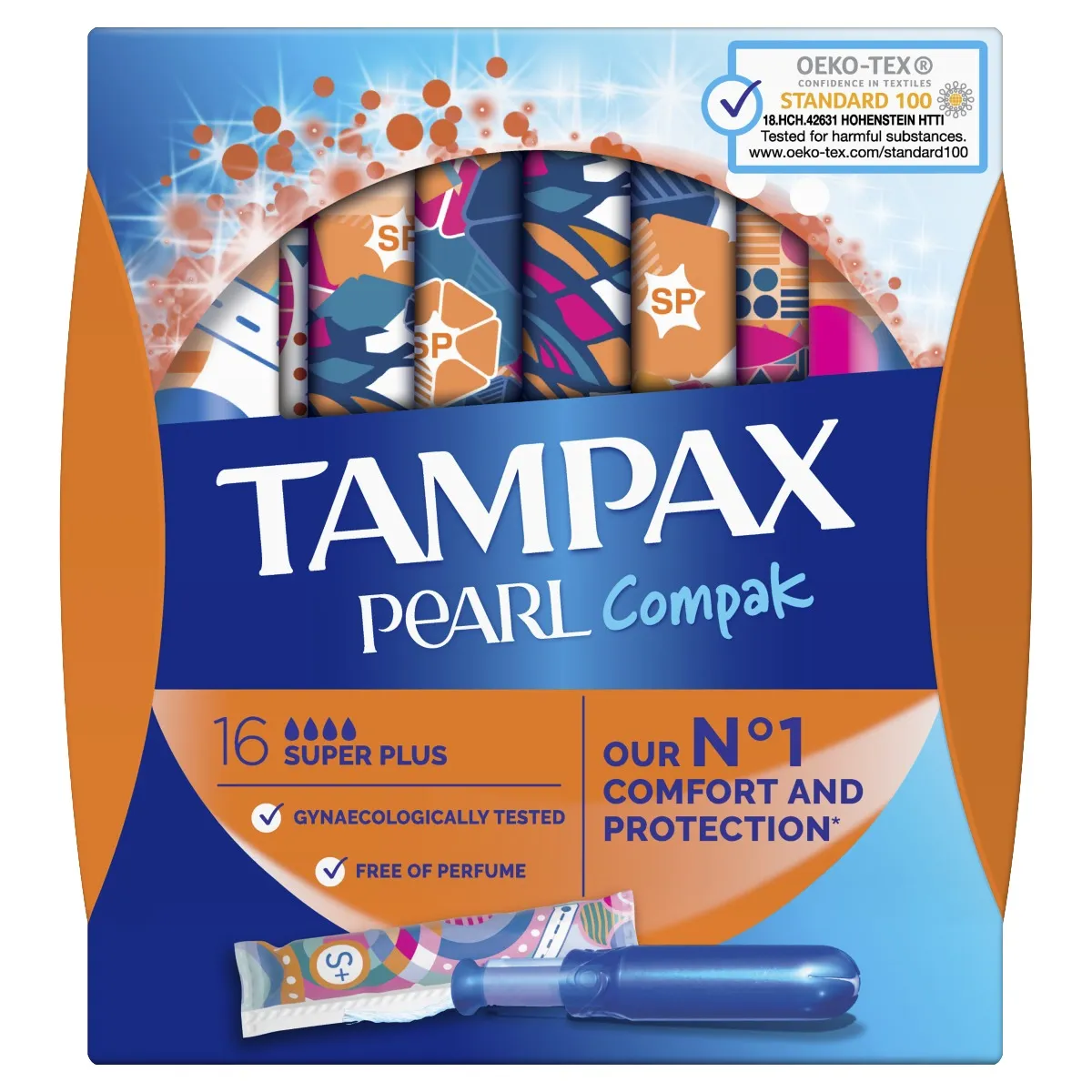 Tampax Compak Pearl Super Plus