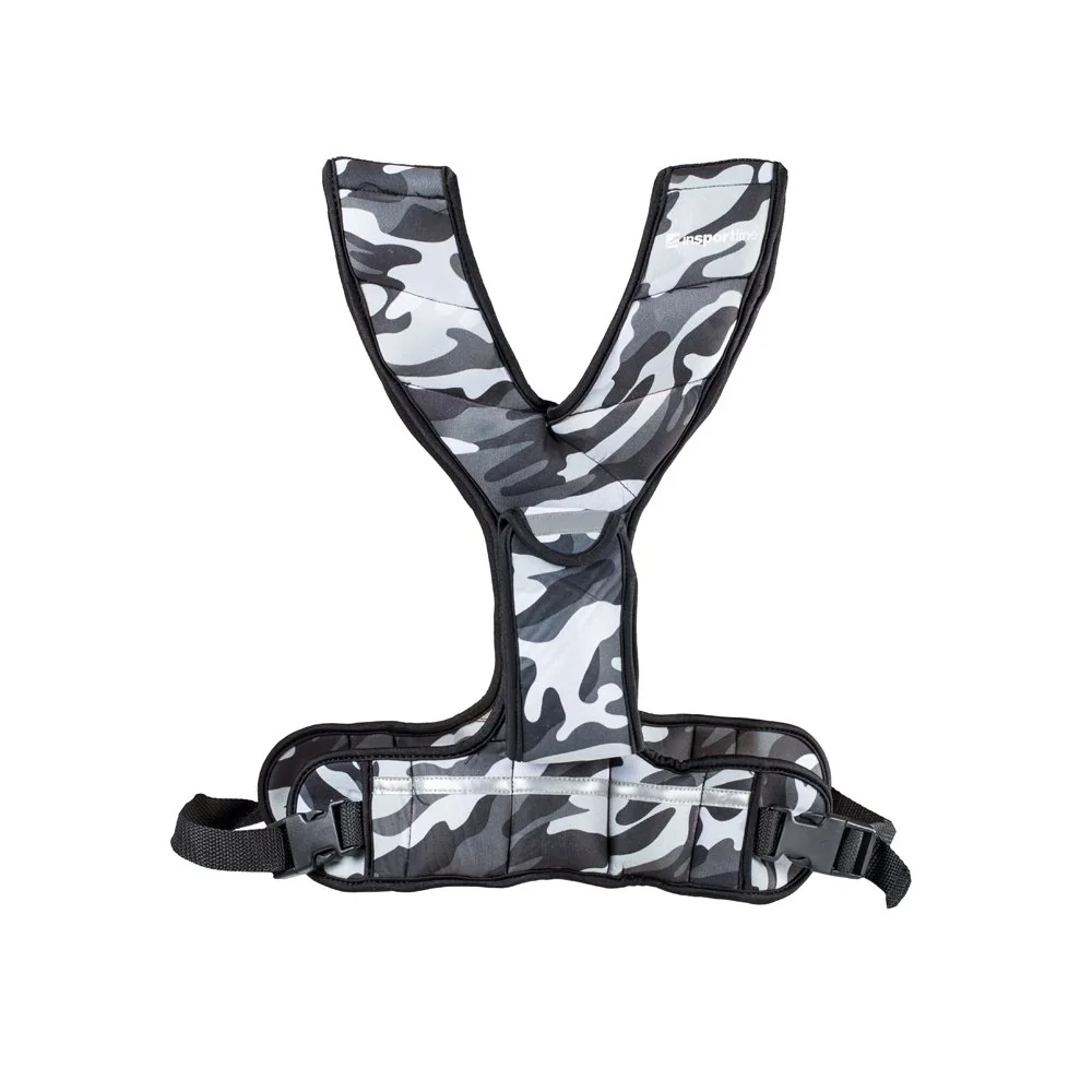 inSPORTline Zátěžová vesta Fitup 3 kg maskáčová růžová