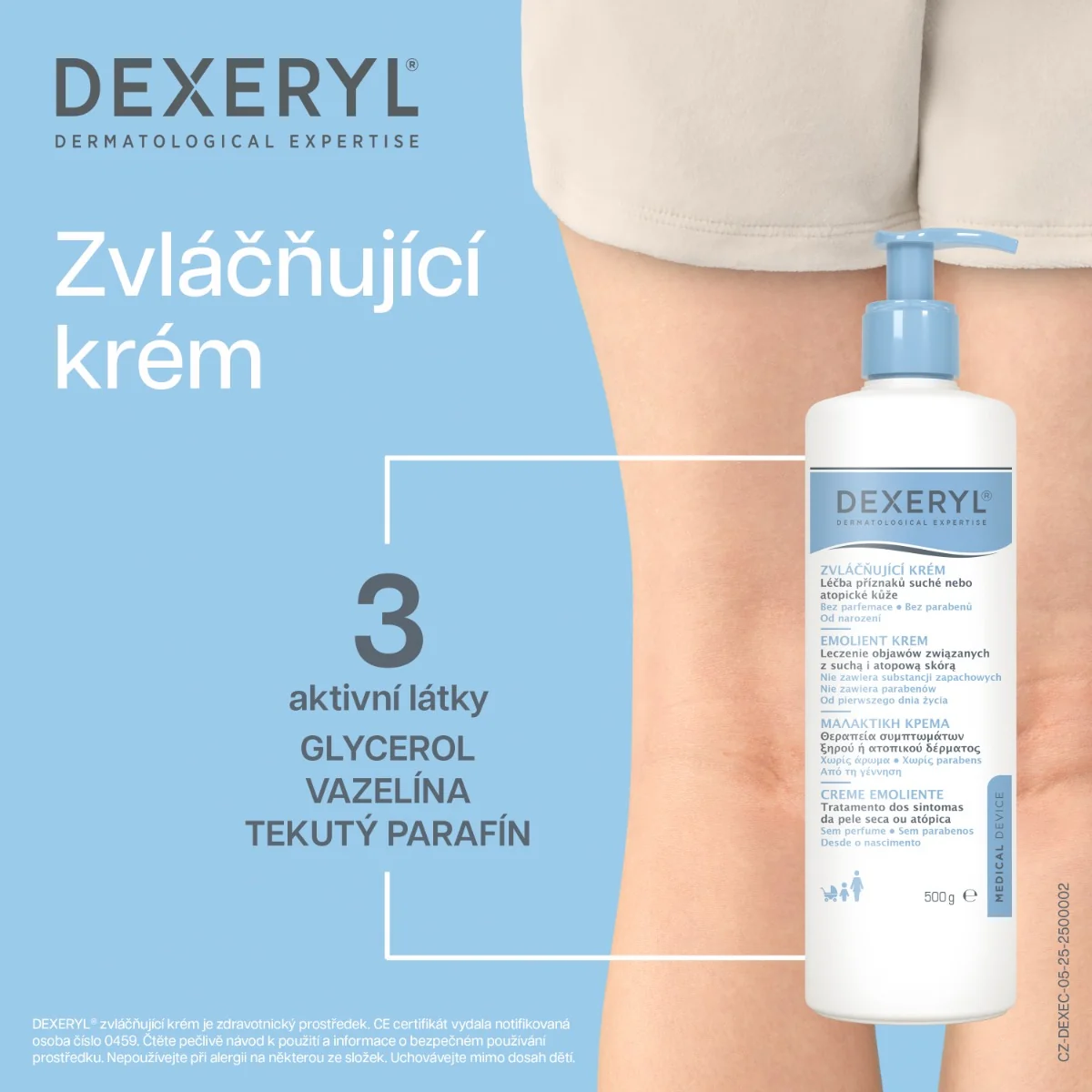 Dexeryl krém 500 g