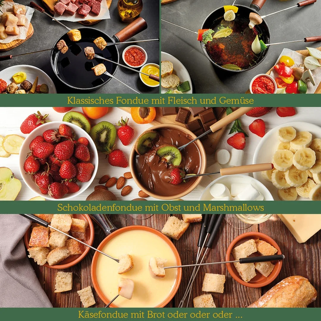 CLATRONIC FD 3783 Fondue set 8 lidí
