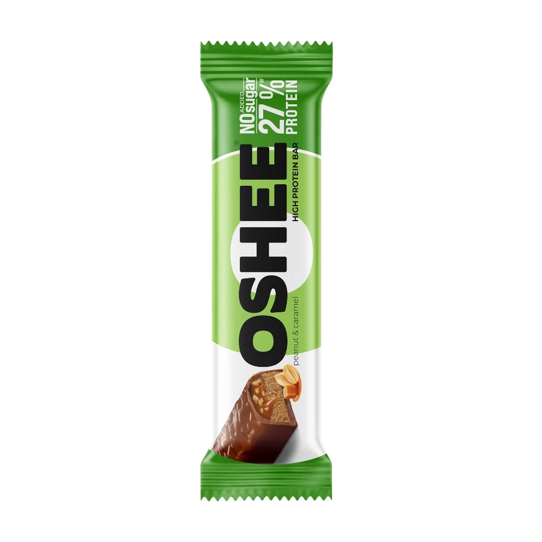 OSHEE Proteinová tyčinka Oříšek & Karamel 49 g