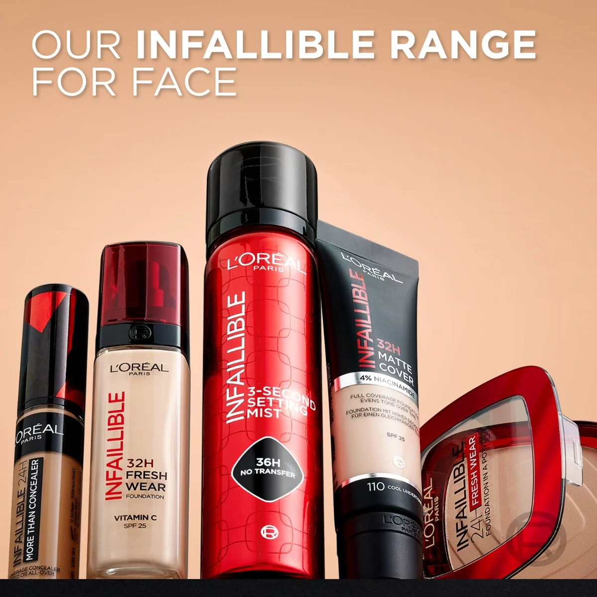 Loréal Paris Infaillible 32H Fresh Wear odstín 120 Warm Doré tekutý make-up 30 ml