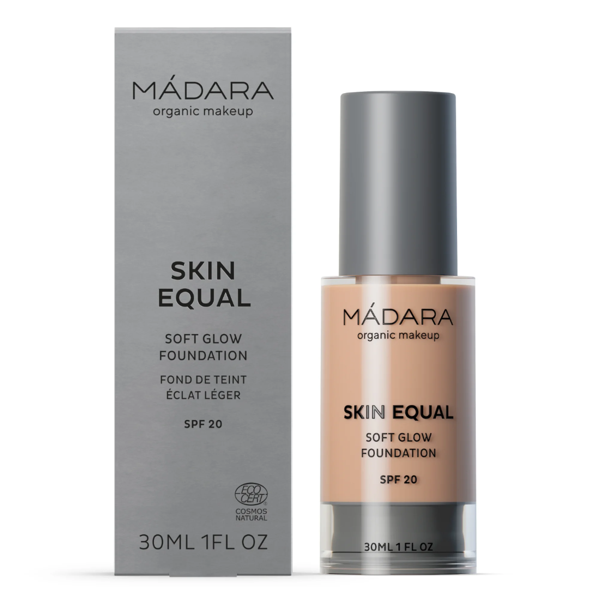 MÁDARA Skin Equal Soft glow SPF 20 make-up 30 ml Rose Ivory