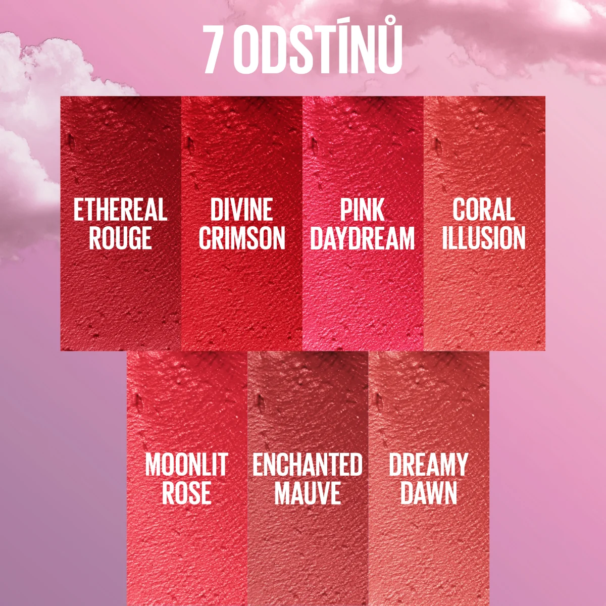 Maybelline CloudTopia 03 Divine Crimson matná tvářenka 5 g