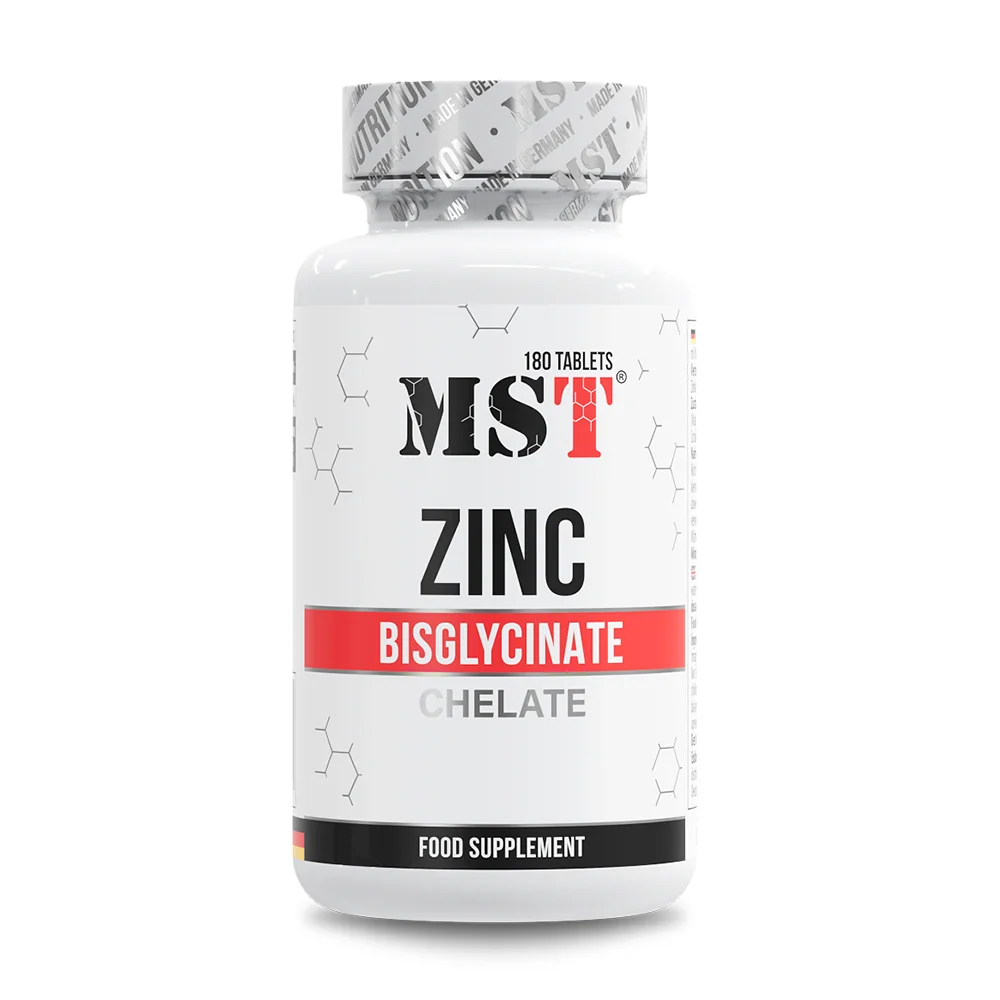 MST Nutrition Zinek • Zinc Bisglycinate Chelate 90 tbl