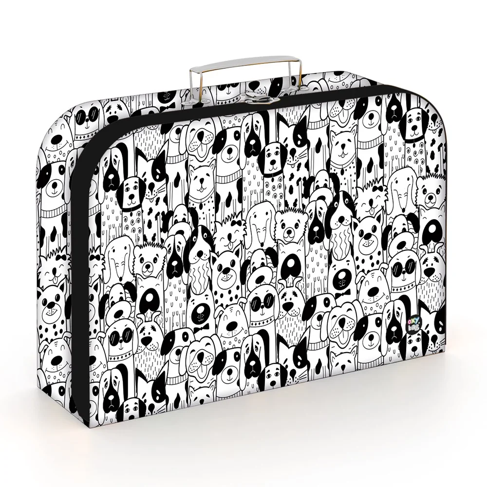Oxybag Kufřík lamino 34 cm - Pejsci