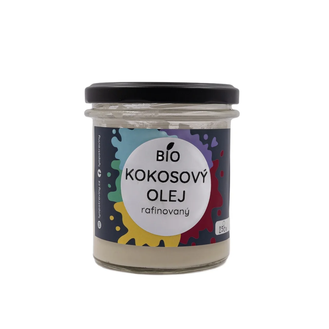 Lyopotraviny BIO kokosový olej rafinovaný, 250 g