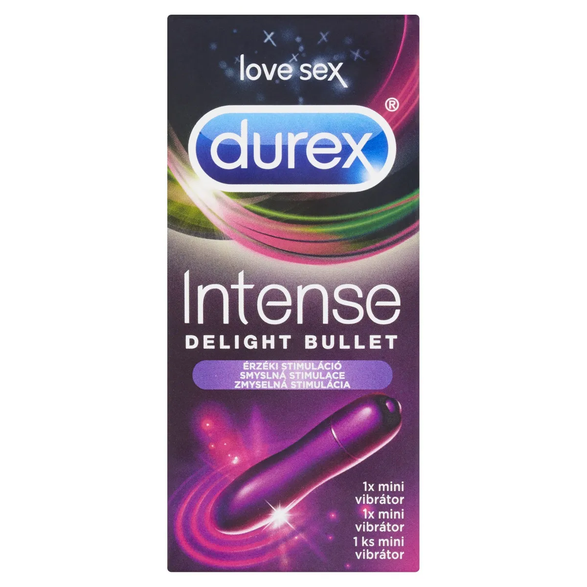 Durex Intense Delight Bullet mini vibrátor 1 ks