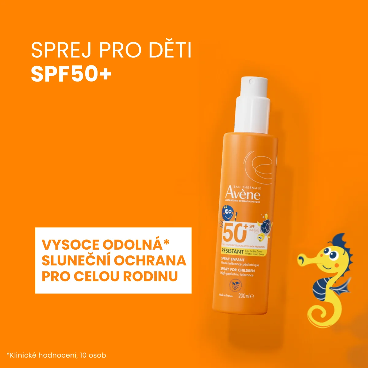 Avène Sun Sprej pro děti SPF50+ 200 ml