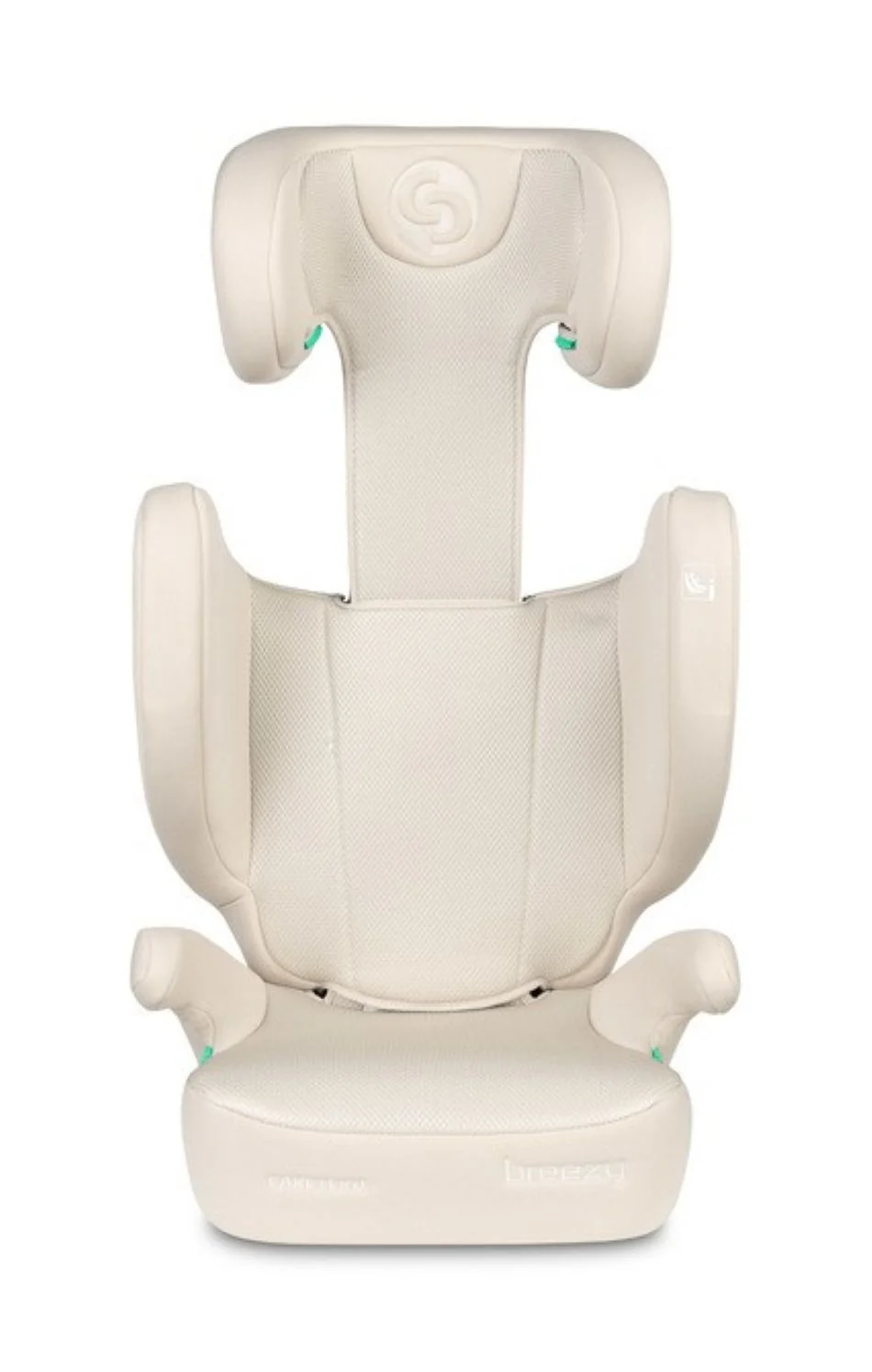 Caretero Dětská autosedačka Breezy 2 v 1, 100–150 cm, béžová