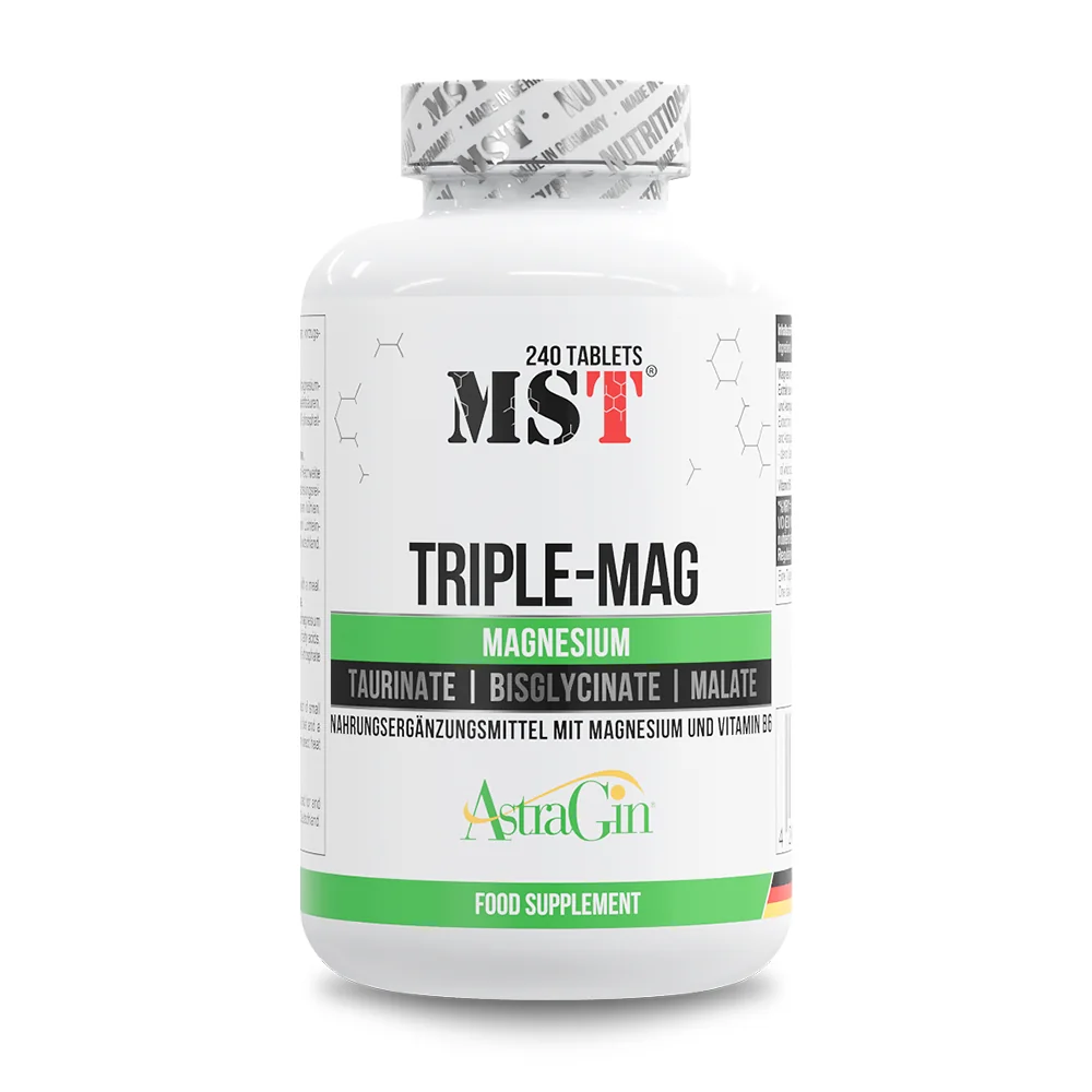 MST Nutrition Hořčík • Triple-Mag Magnesium 120 tbl