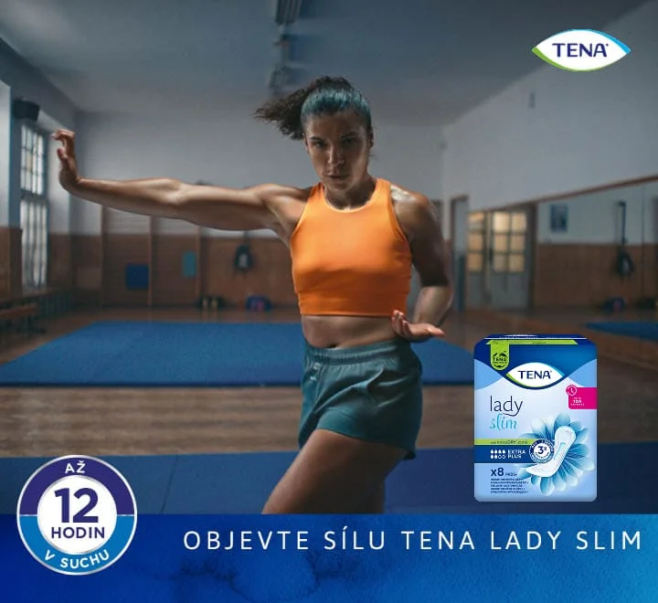Objevte sílu Tena Lady Slim. Tena Lady Slim Extra Plus Objevte sílu Tena Lady Slim. Tena Lady Slim Extra Plus