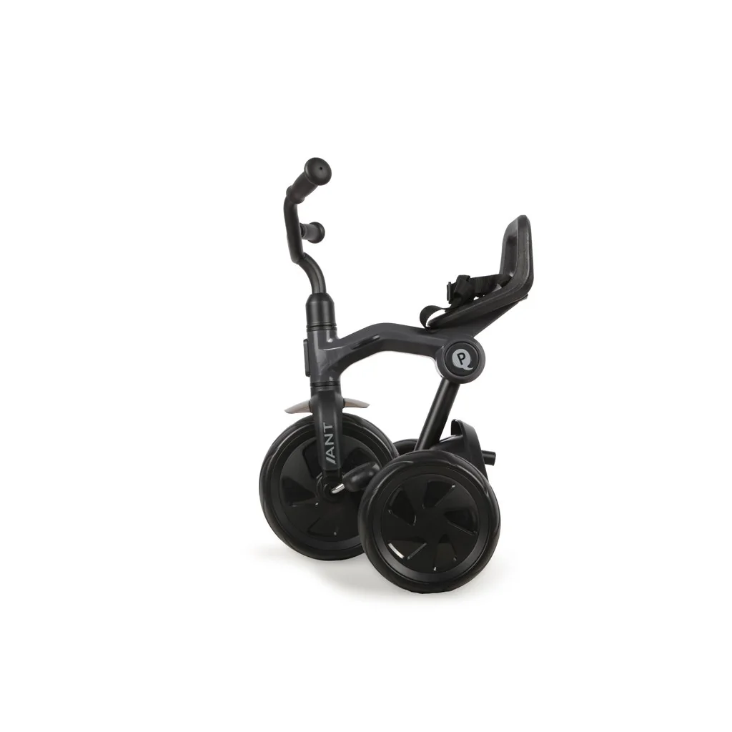 QPlay Tříkolka Ant Plus Dark Grey, věk 2-6 let 