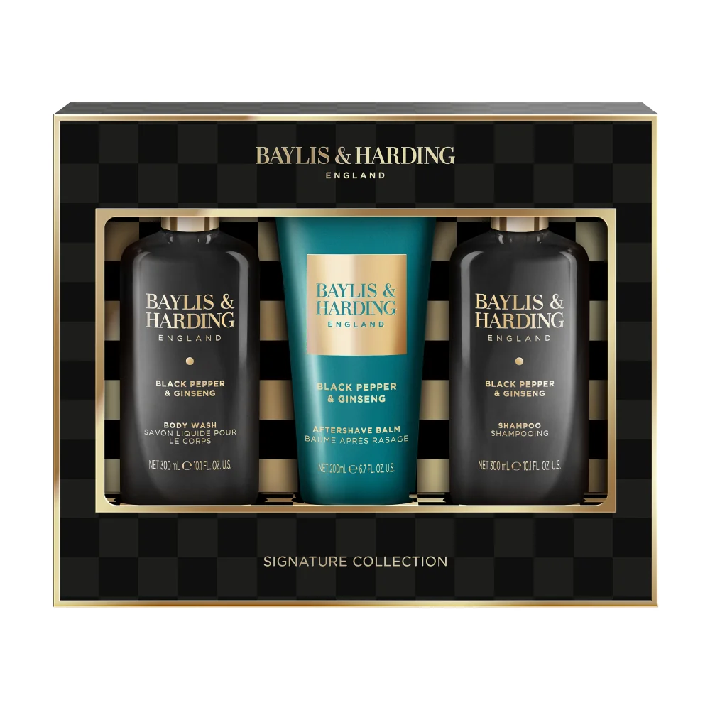 Baylis & Harding Pánská dárková sada péče o tělo Black Pepper 3 ks