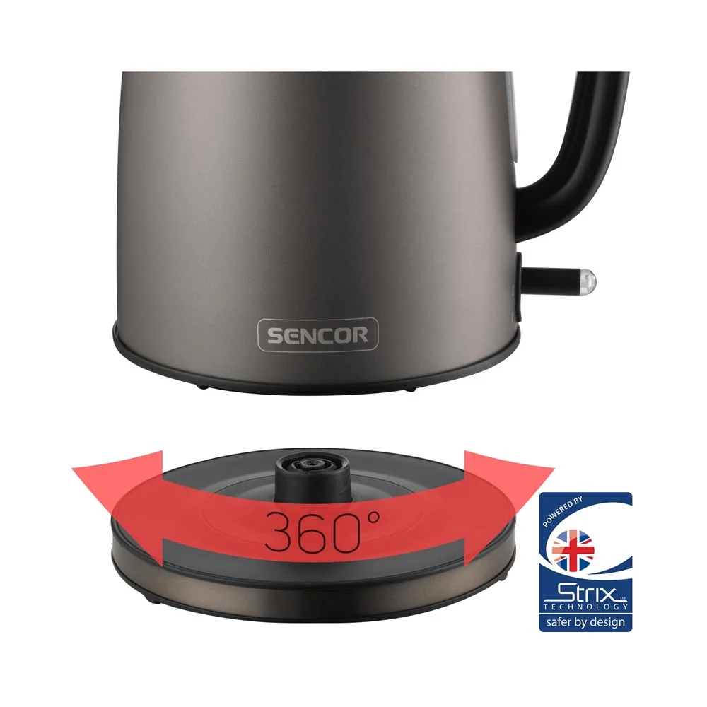 SENCOR SWK 1788BK varná konvice černá