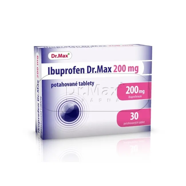 Ibuprofen Dr. Max 200 mg potahované tablety 30 tablet